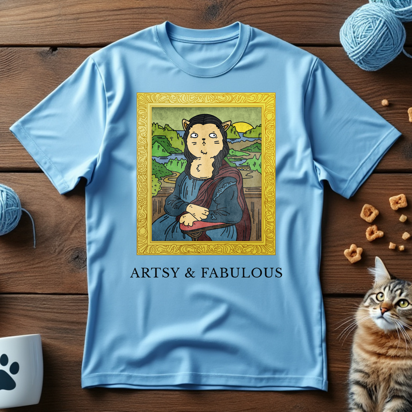 Mona Meow Unisex Tee