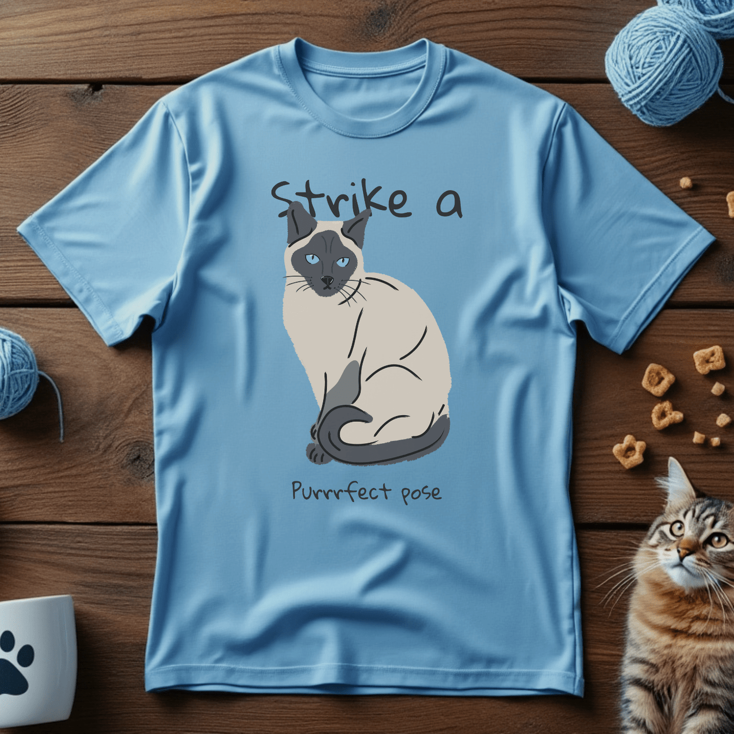 Cat-asana Pose Tee