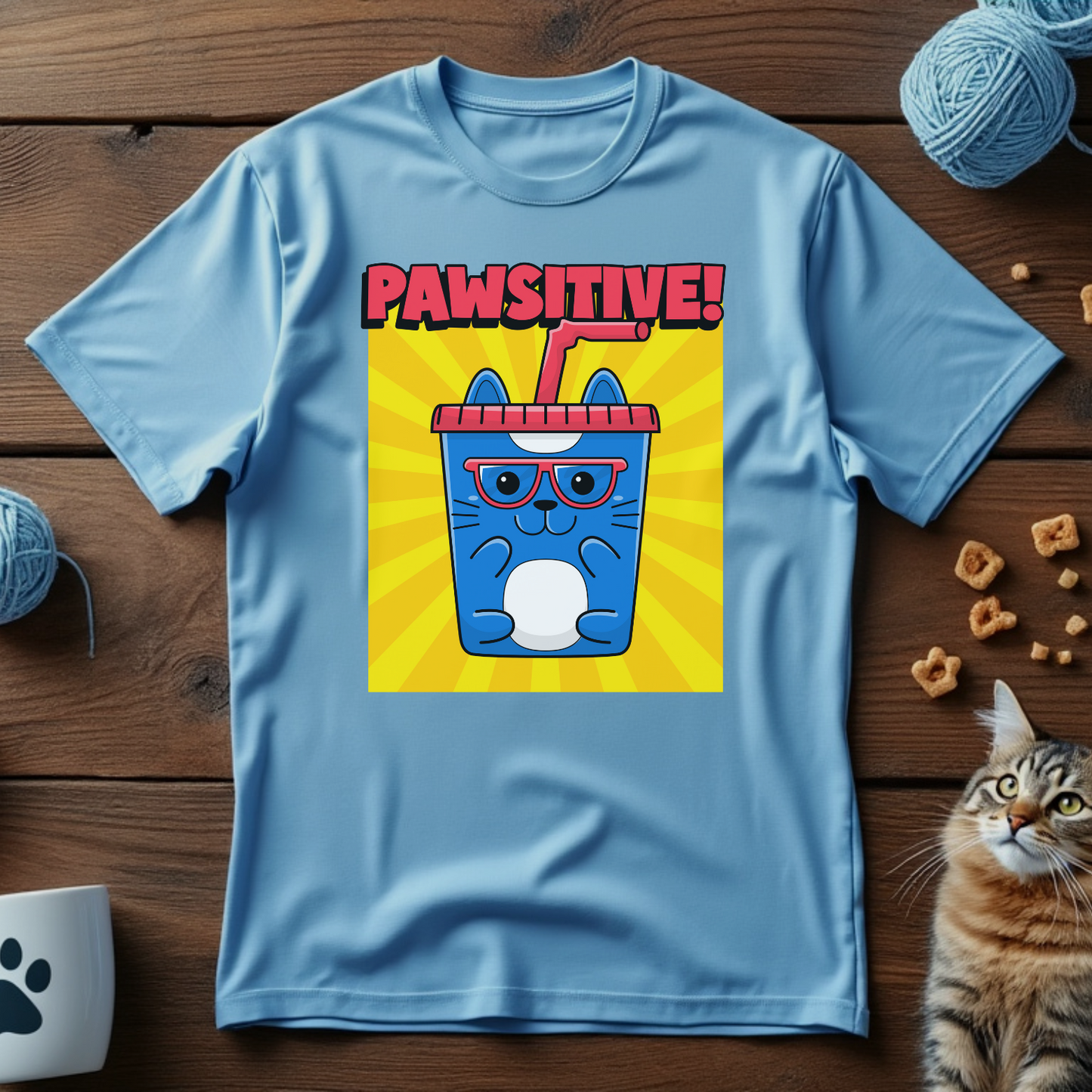 Pawsitive Vibes Soda Tee