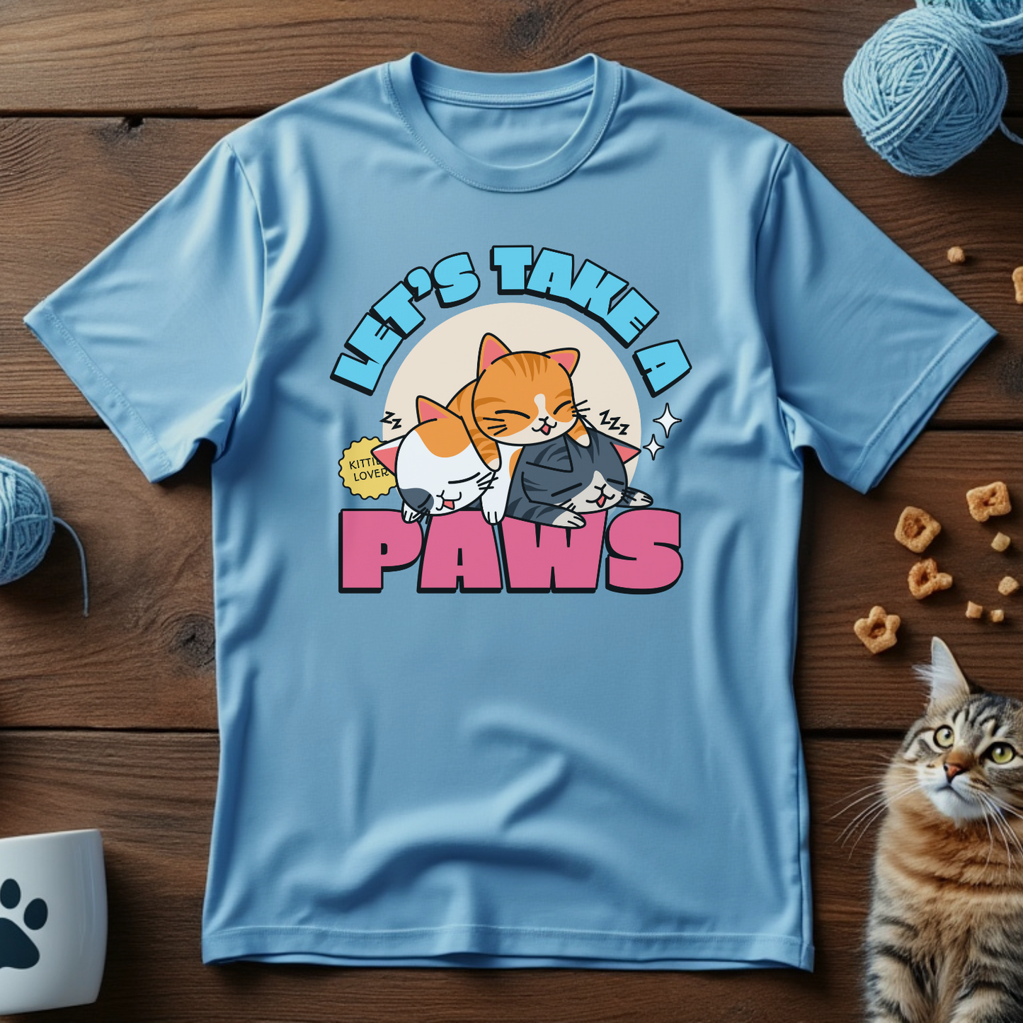 Let's Take a Paws Tee