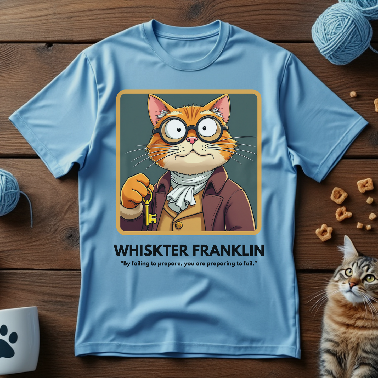 Whisker Franklin Tee