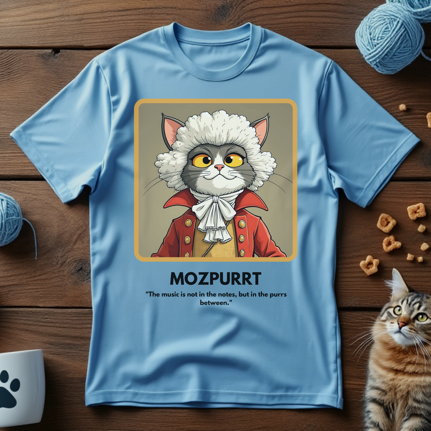 Mozpurrt Tee