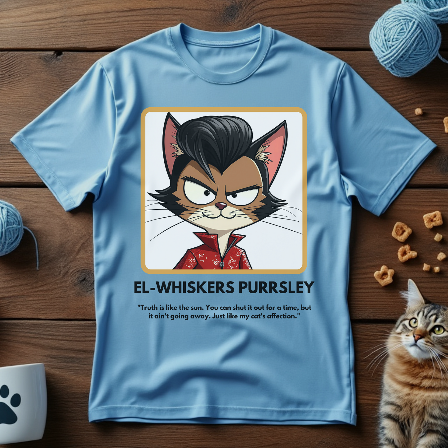 El-Whiskers Purrsley Tee