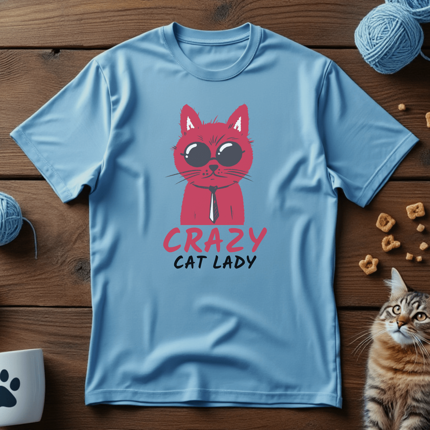 Crazy Cat Lady Tee