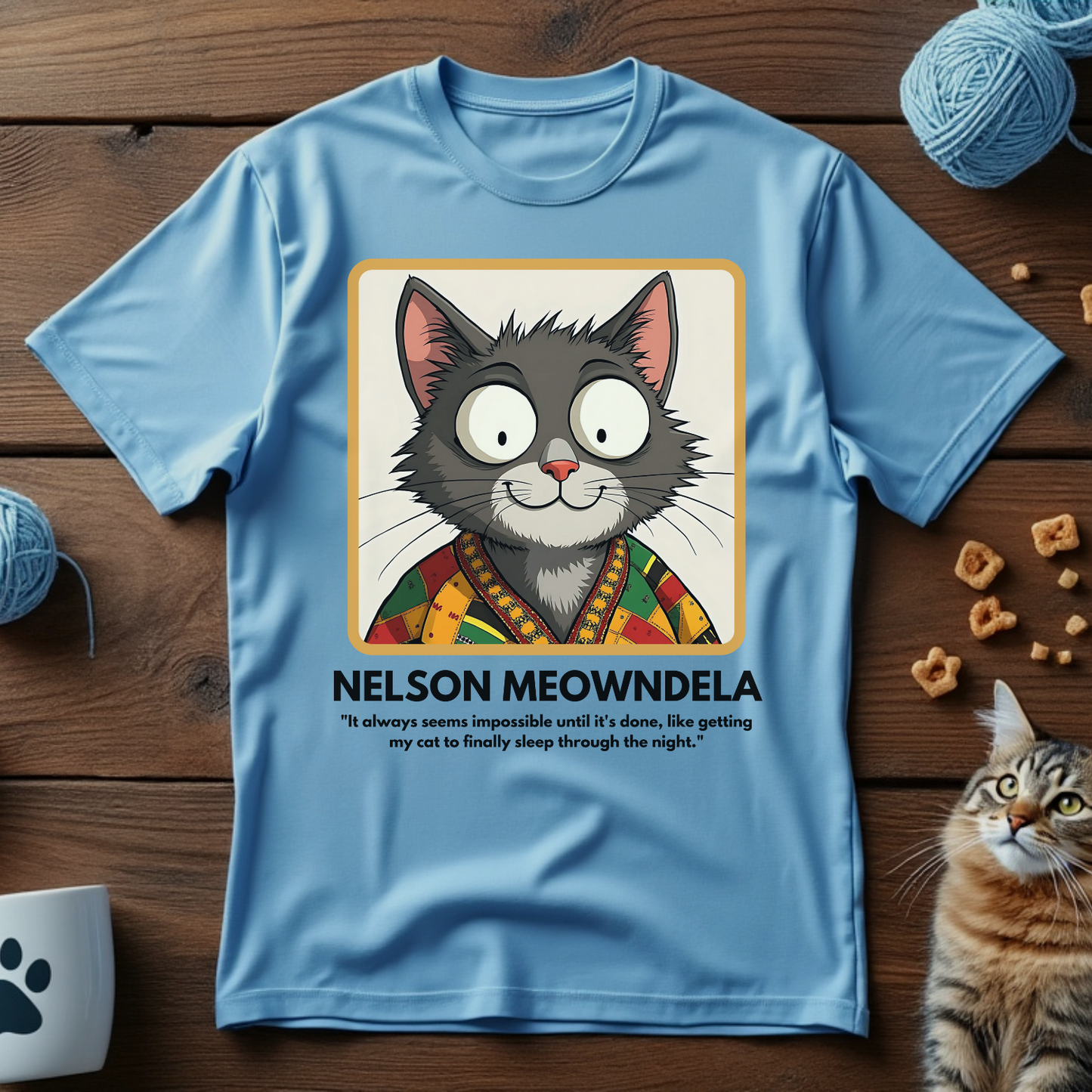 Nelson Meowndela Unisex Tee