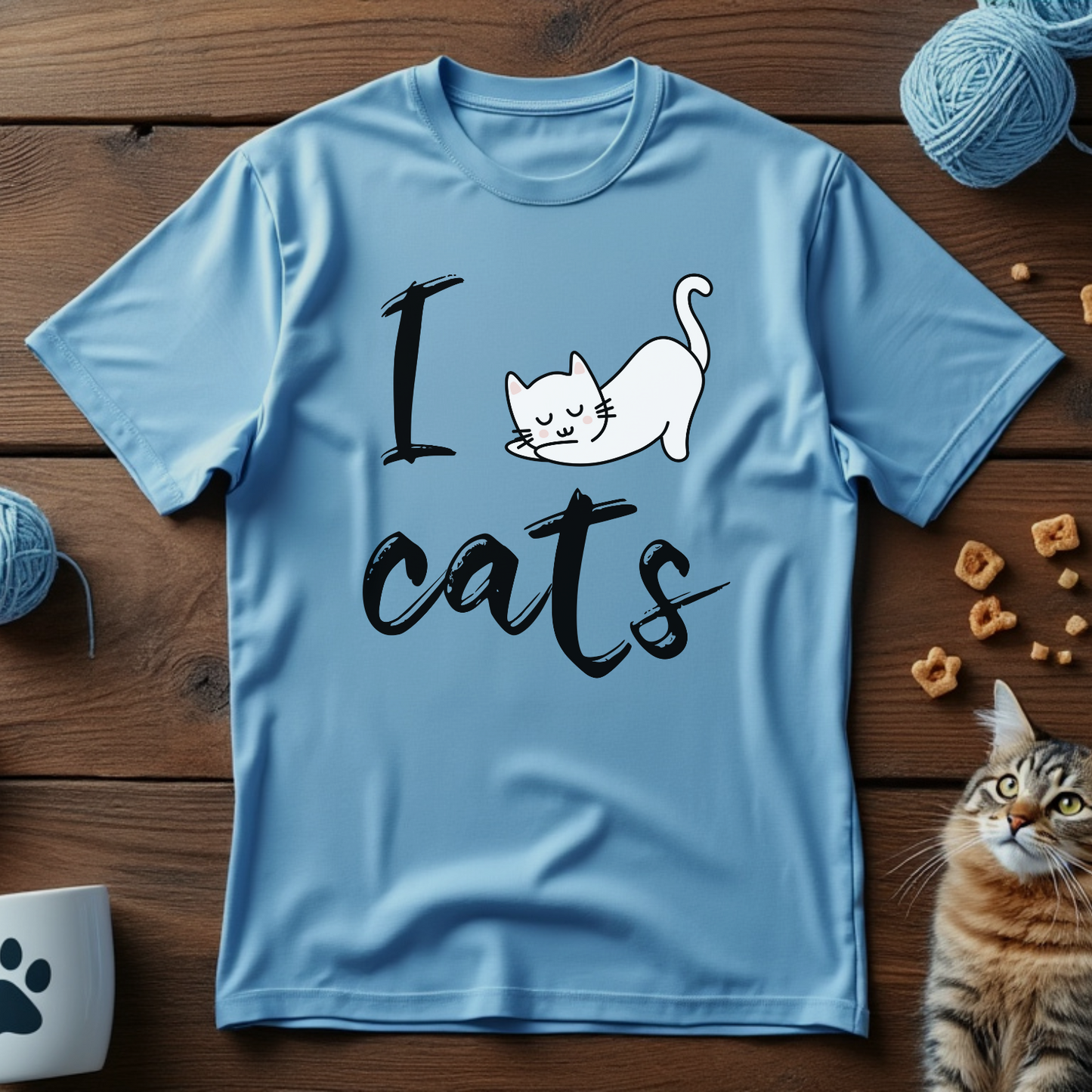 I Love Cats Unisex Tee