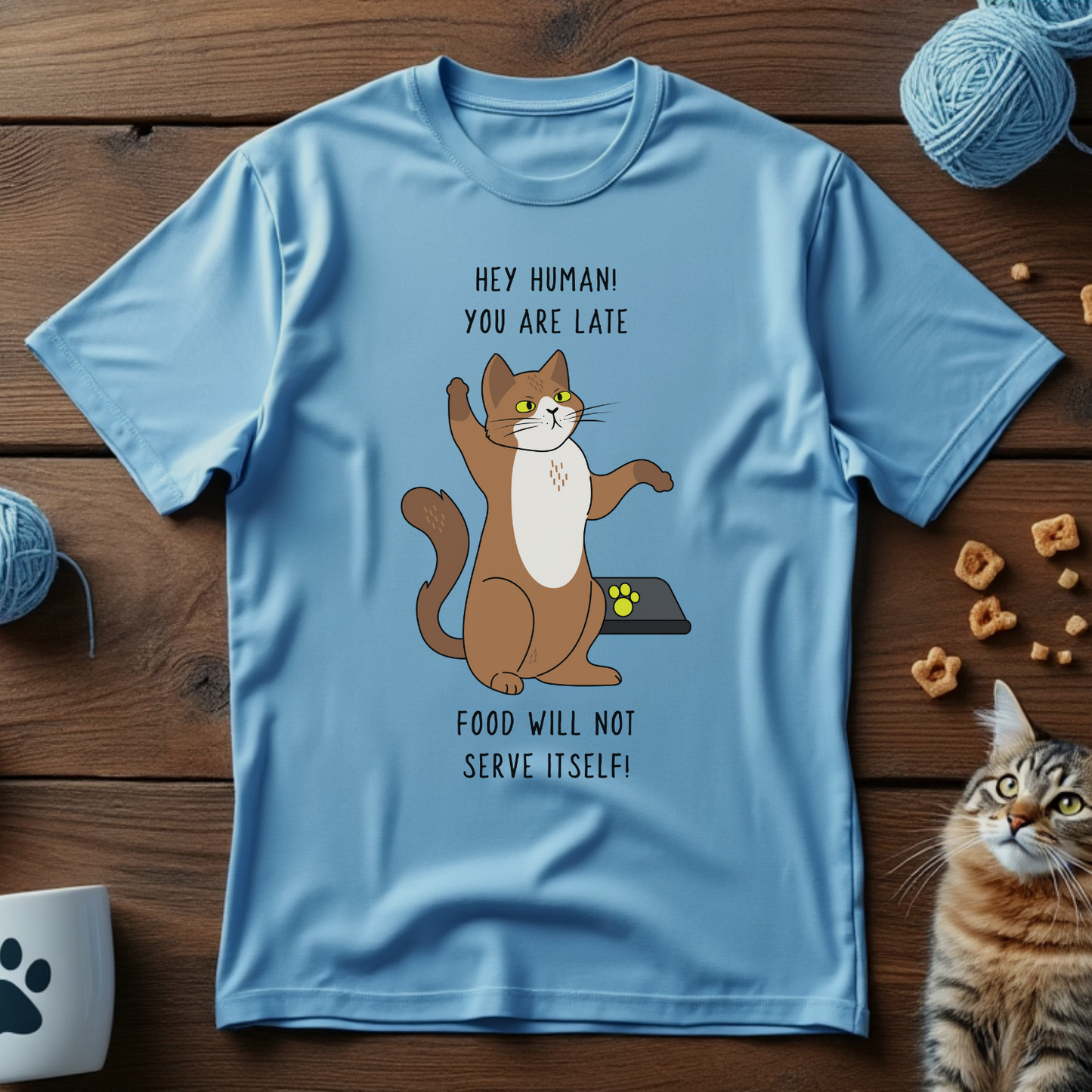 Hey Human, You Are Late Unisex Tee