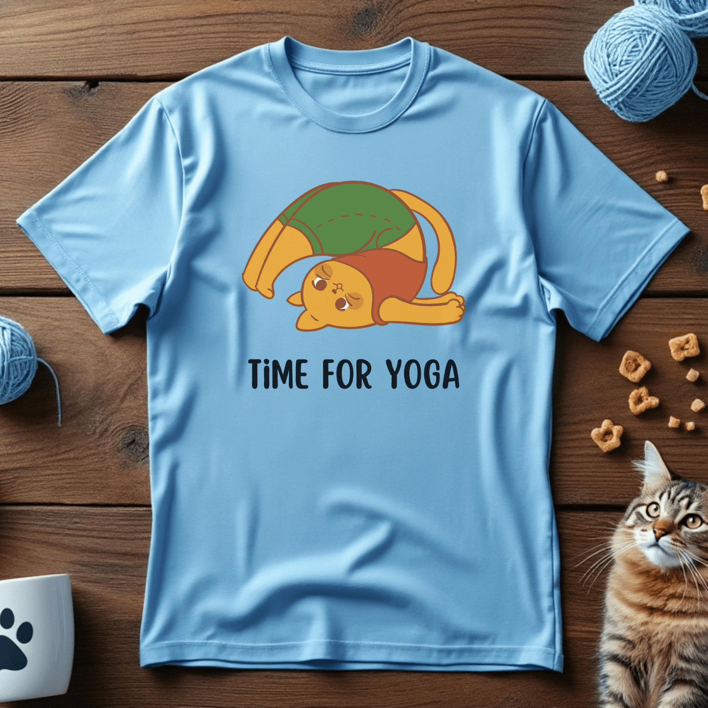 Cat-asana Tee