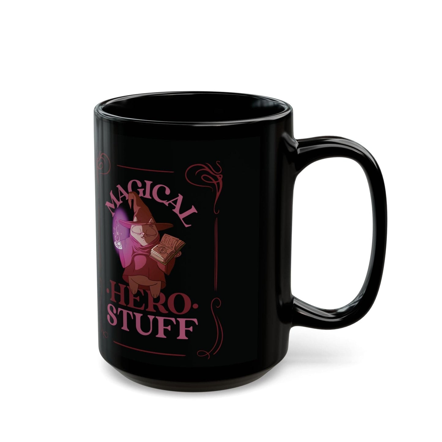 Purrfect Brew Magical Hero Stuff Mug (11oz, 15oz)
