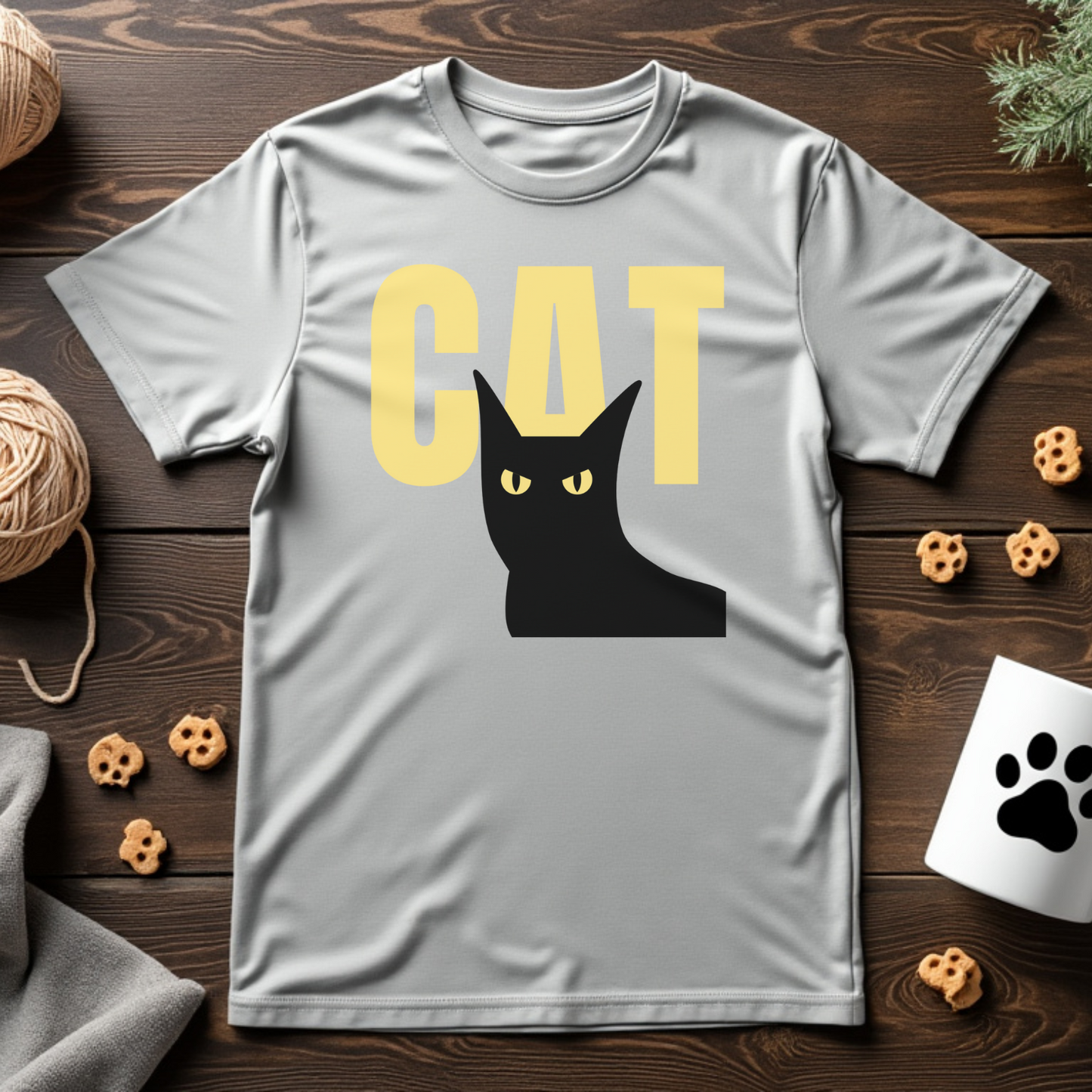 Minimalist Cat Unisex Tee