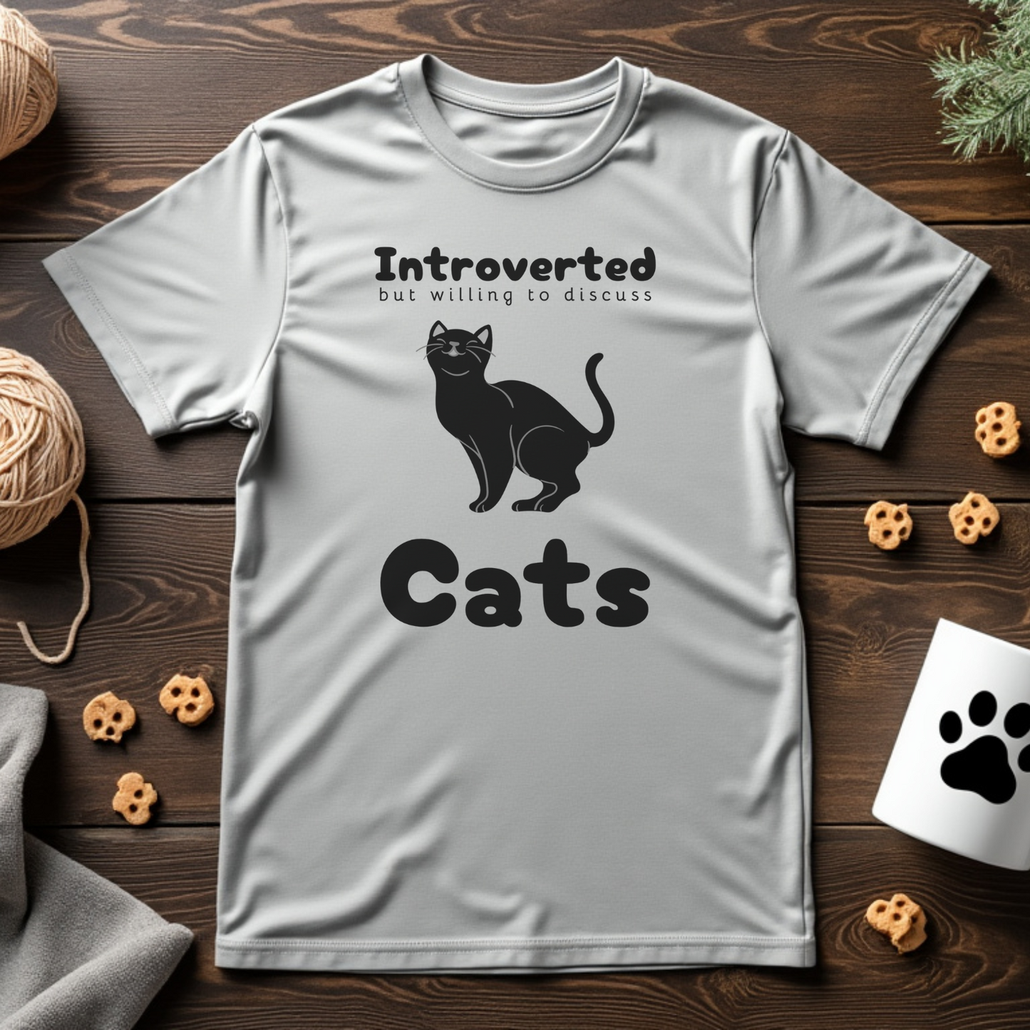 Introverted Cat Unisex Tee