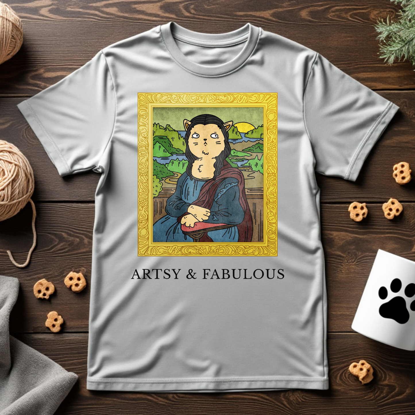 Mona Meow Unisex Tee