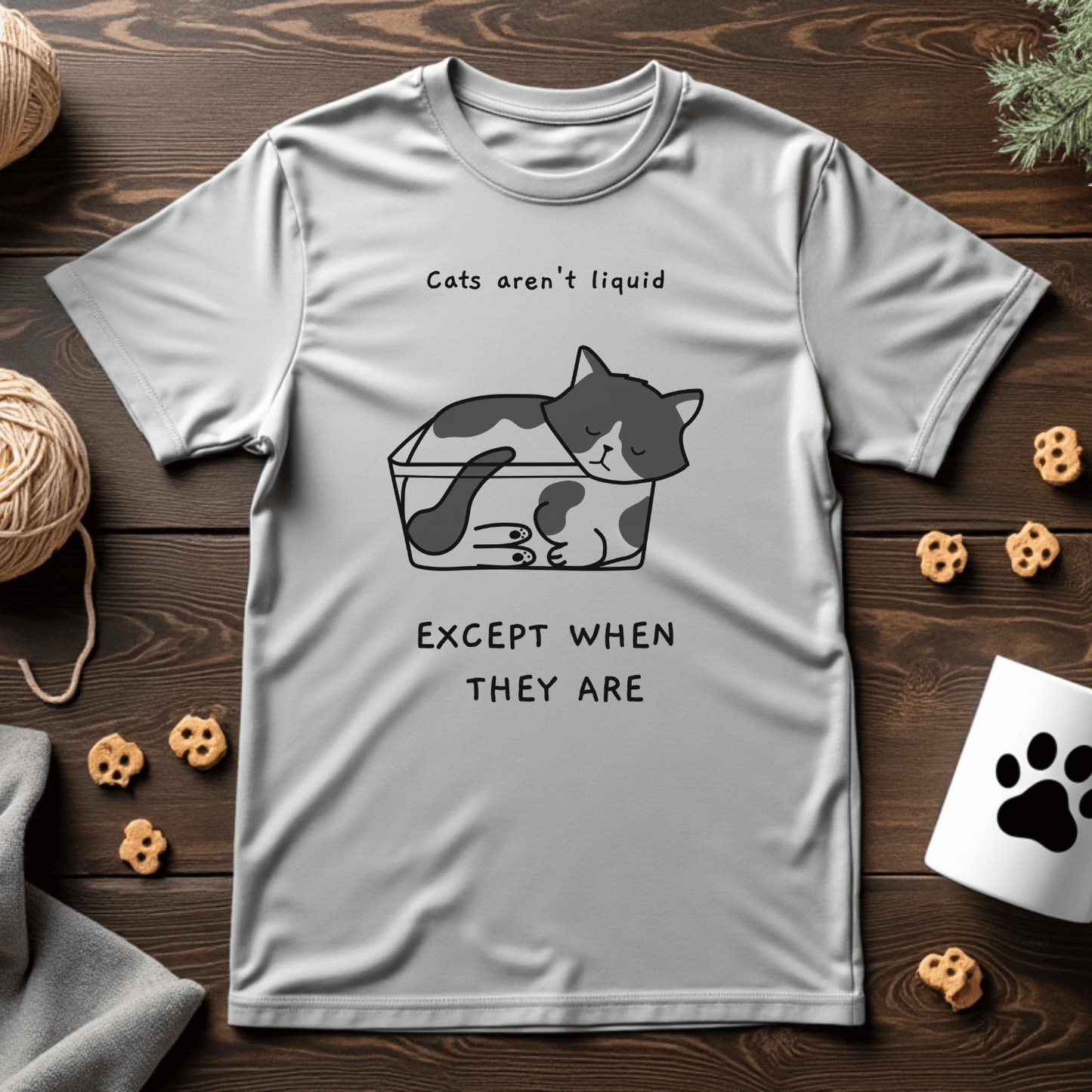 Cats Aren't Liquid, Except When They Are Tee