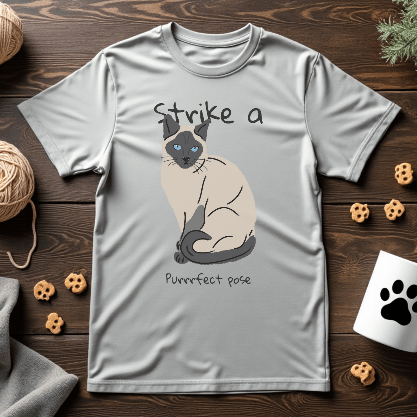 Cat-asana Pose Tee