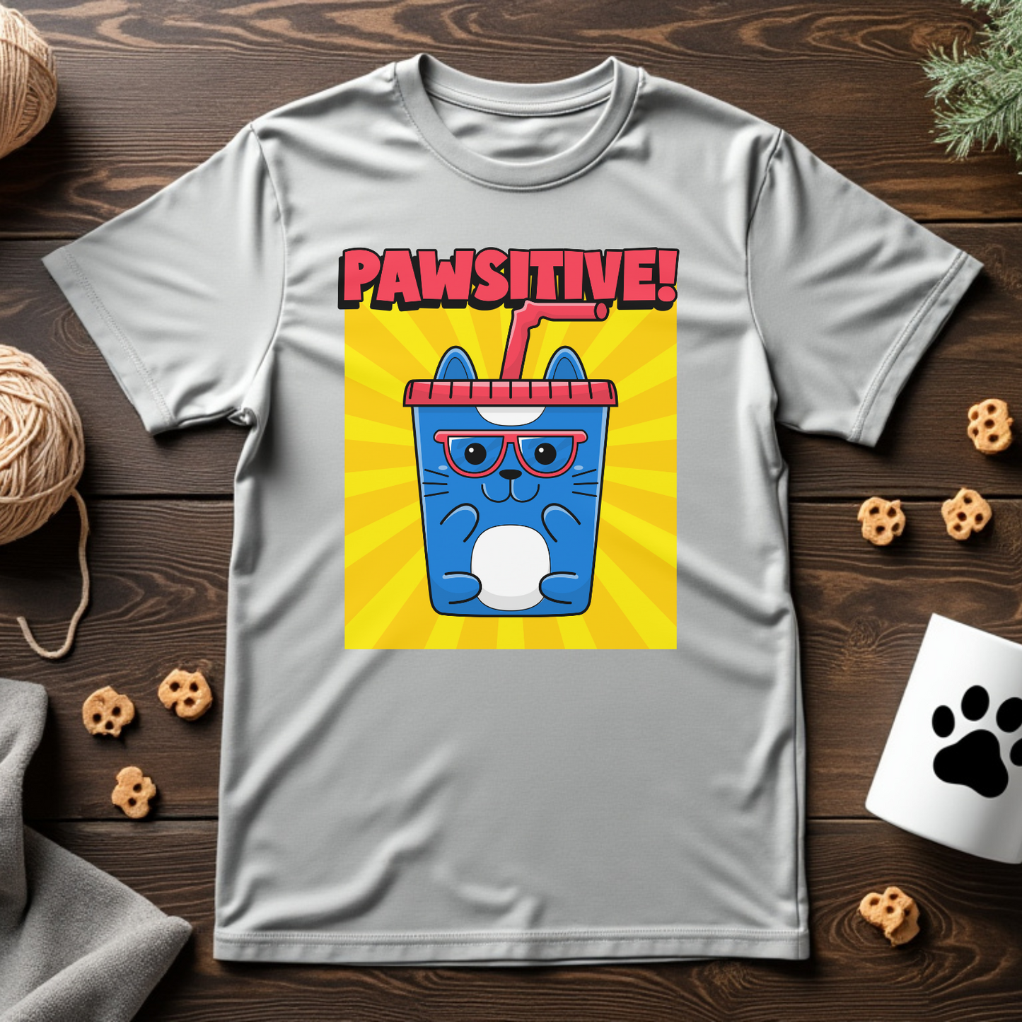 Pawsitive Vibes Soda Tee