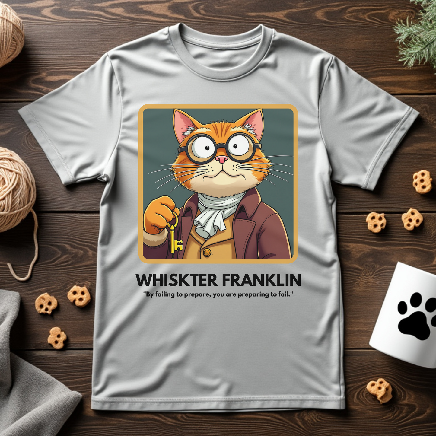 Whisker Franklin Tee