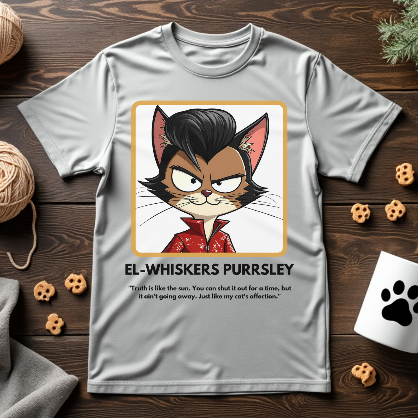 El-Whiskers Purrsley Tee