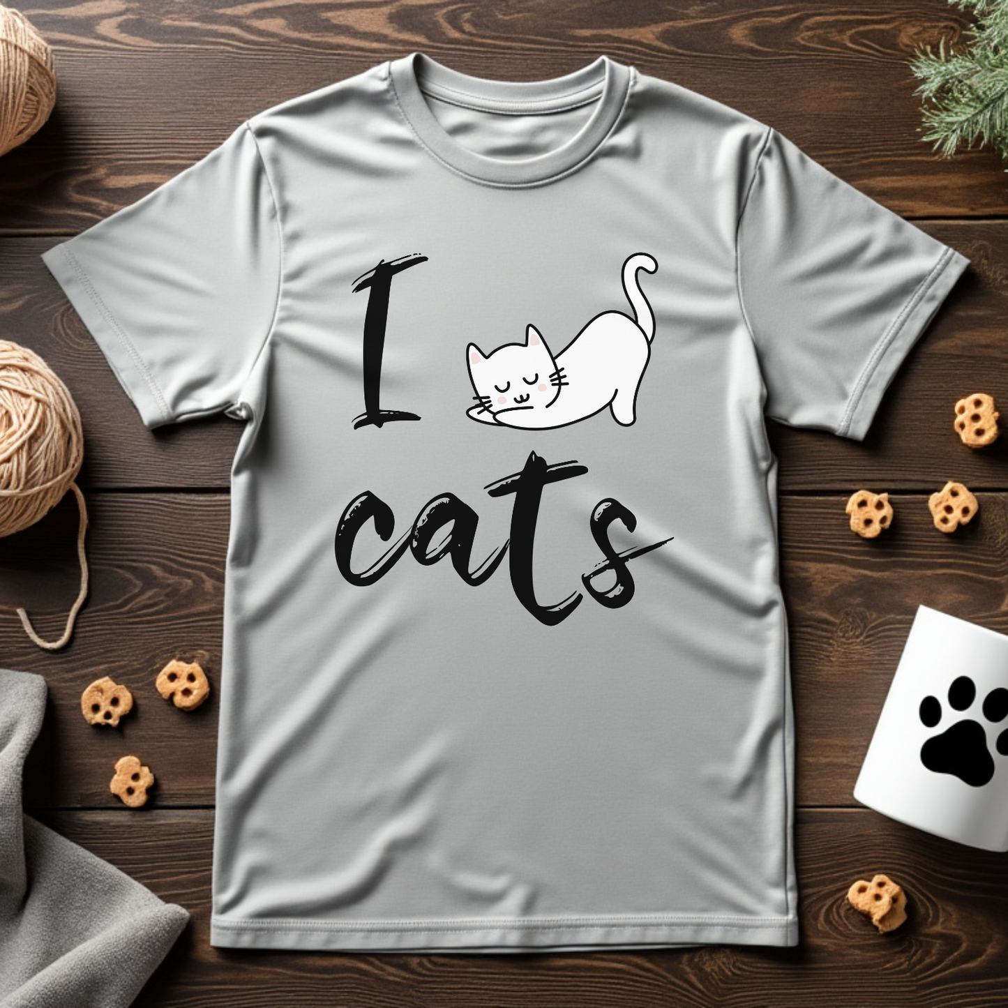 I Love Cats Unisex Tee