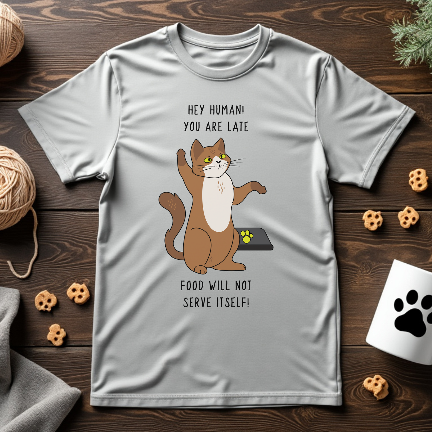 Hey Human, You Are Late Unisex Tee