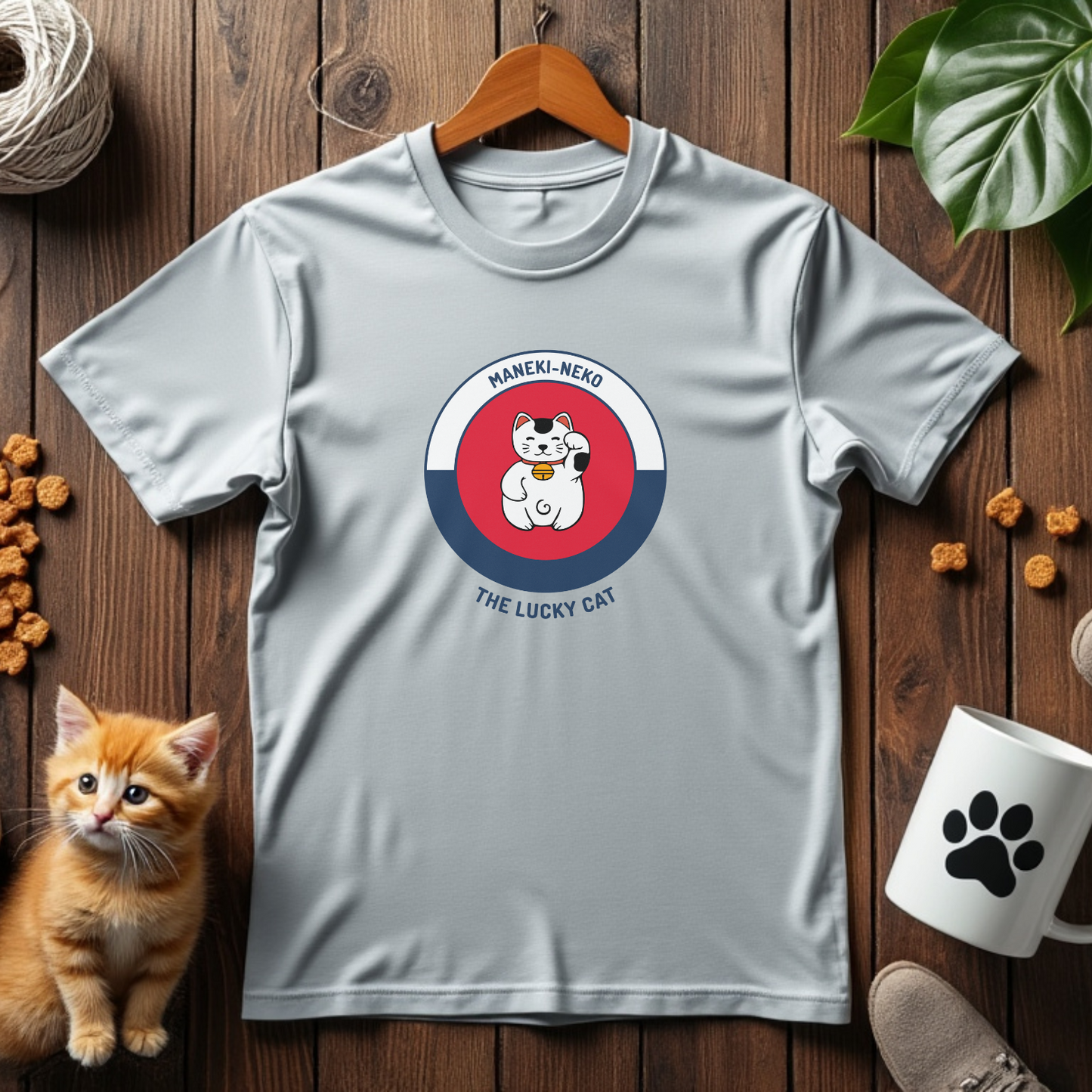 Maneki-Neko: The Lucky Cat Unisex Tee
