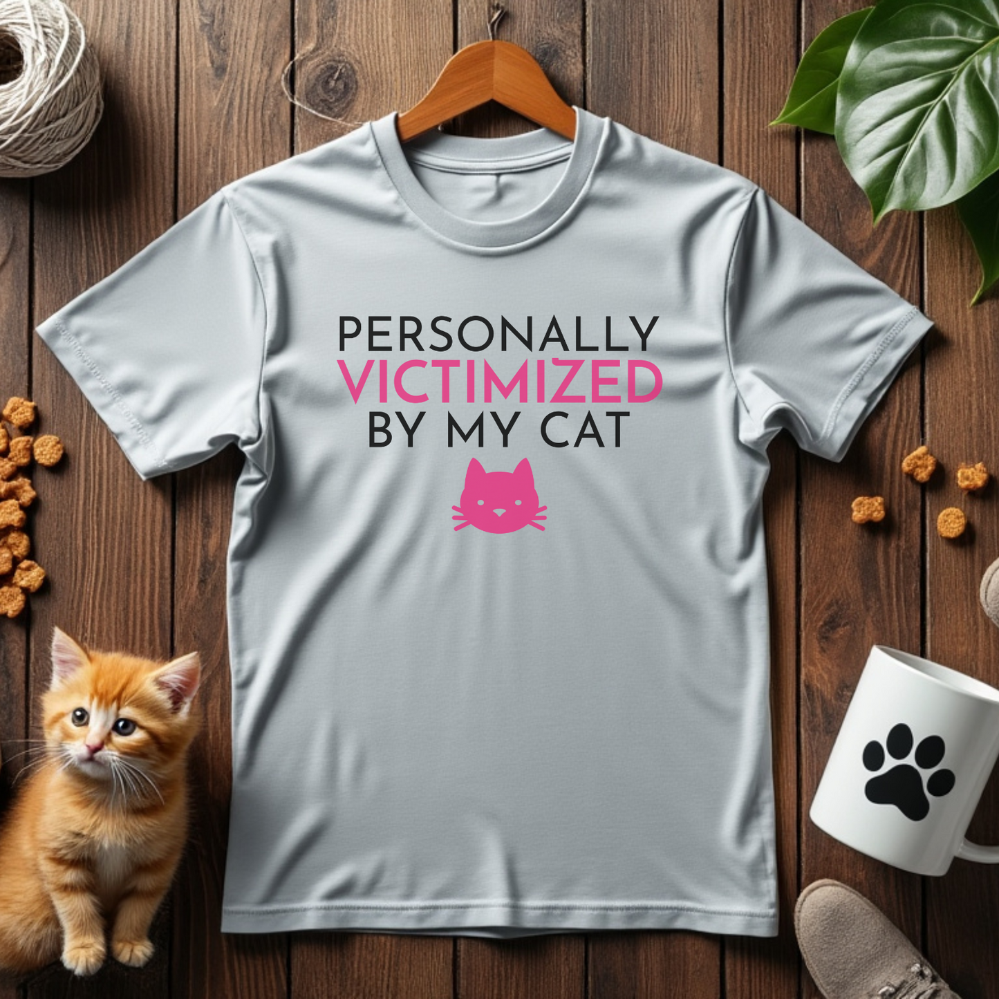 Personally Victimized By My Cat Unisex Tee