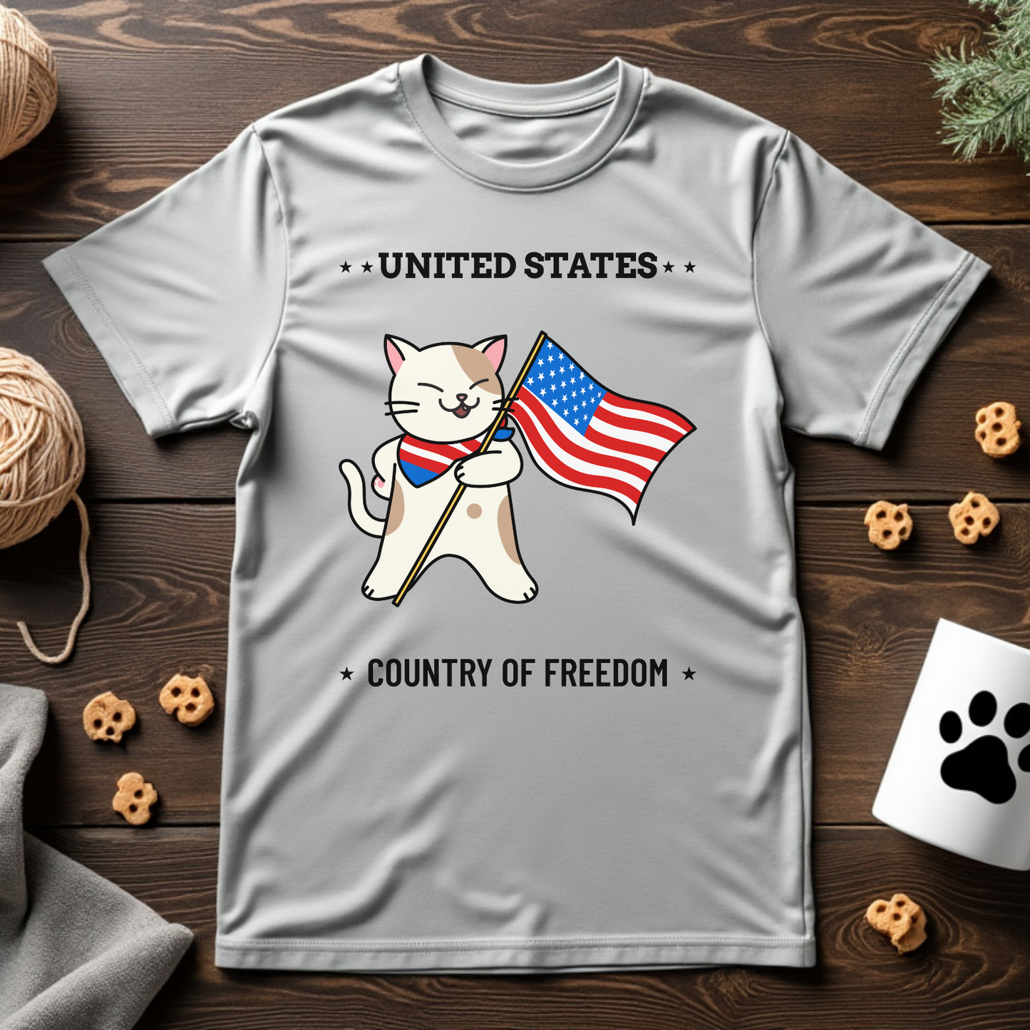 United States: Country of Freedom Unisex Tee