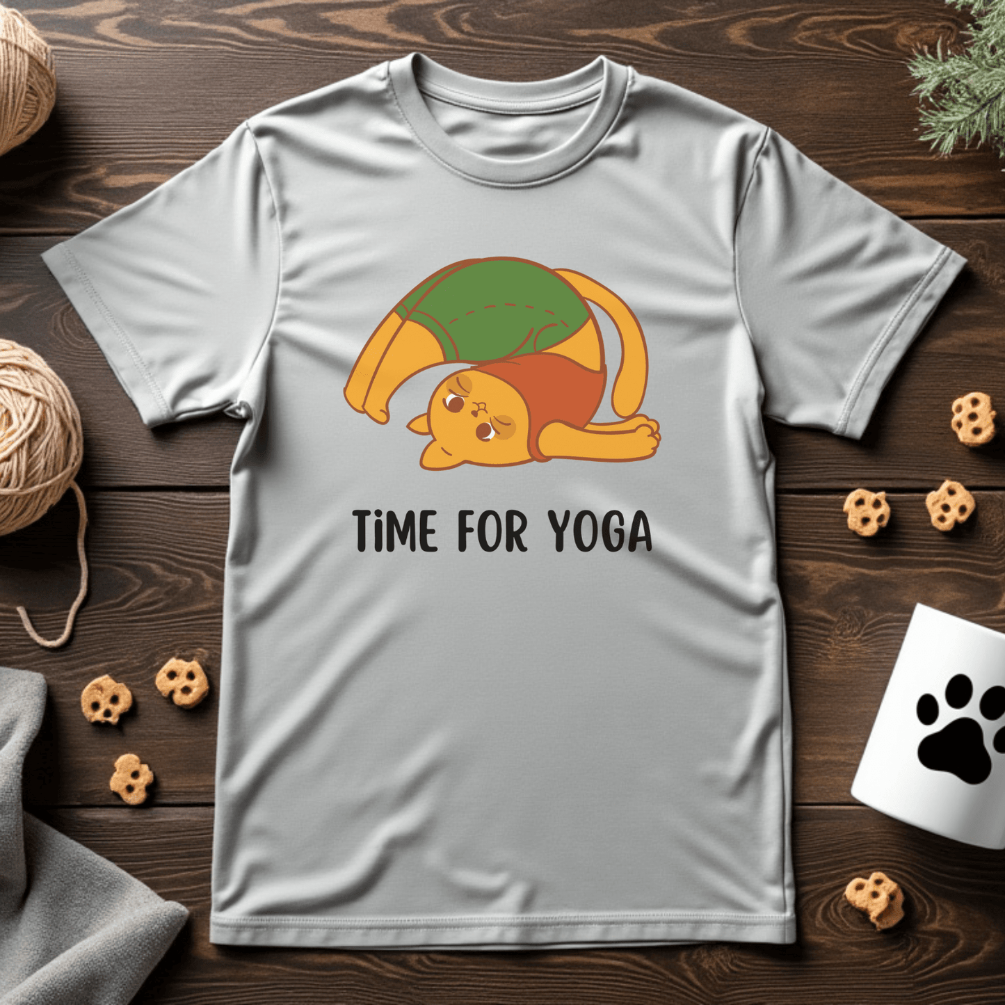 Cat-asana Tee