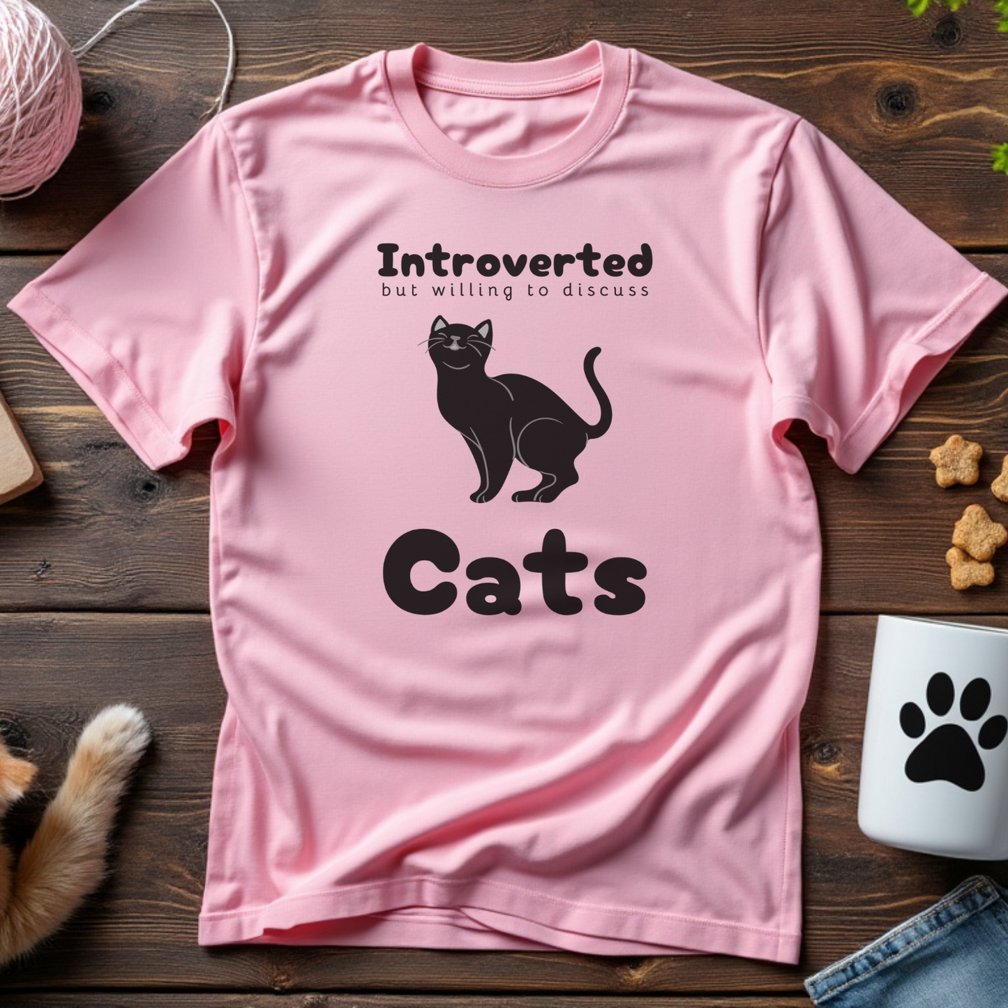 Introverted Cat Unisex Tee