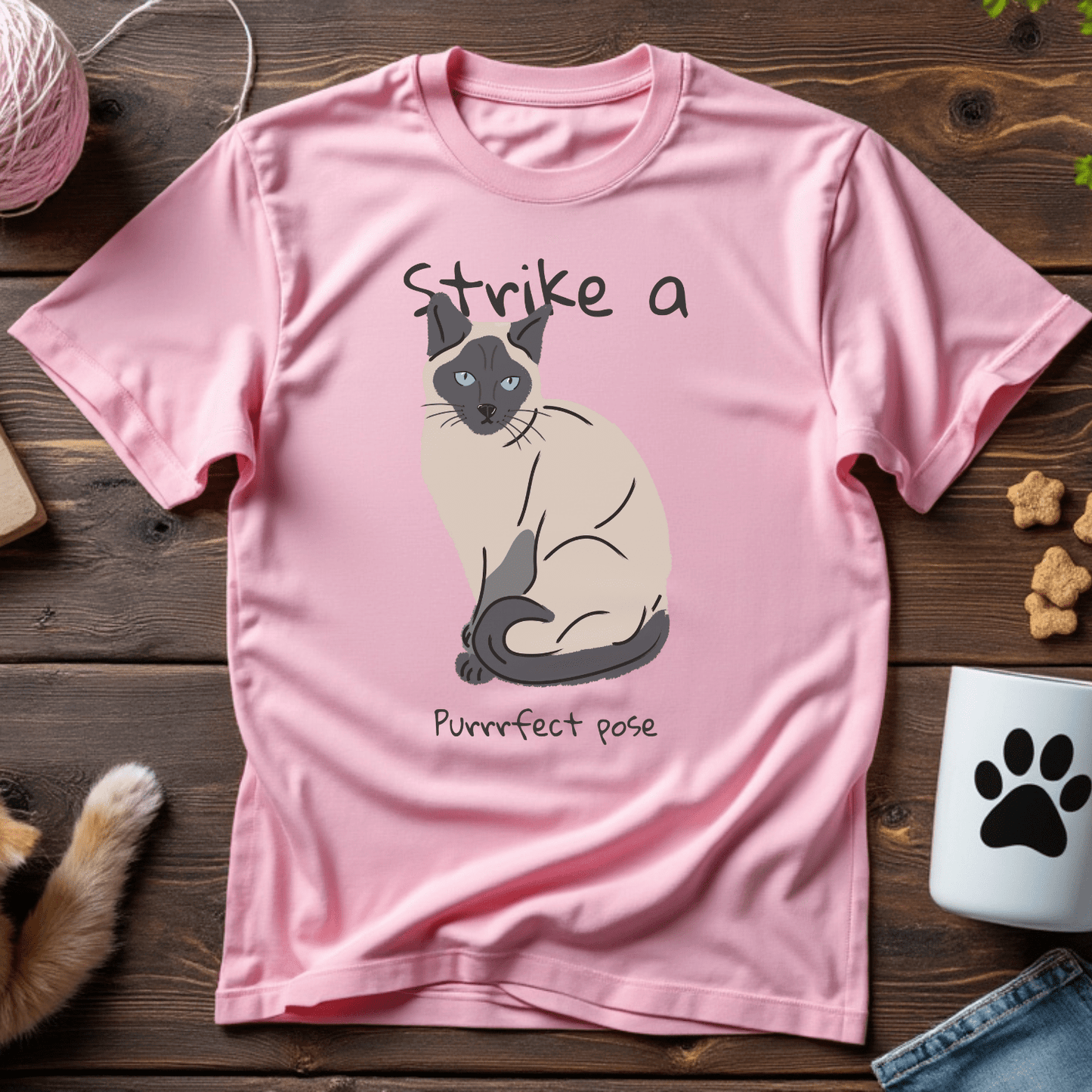 Cat-asana Pose Tee