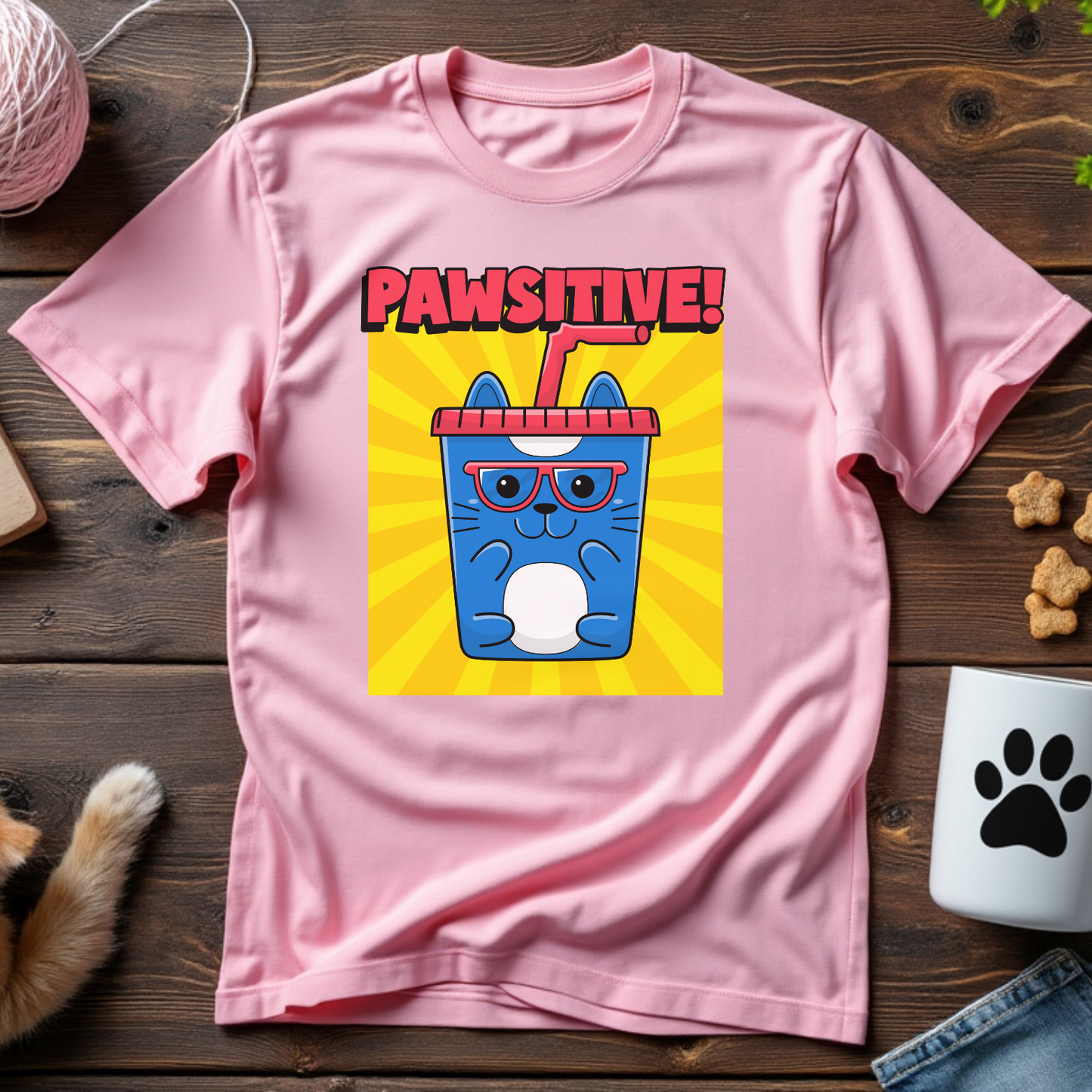 Pawsitive Vibes Soda Tee
