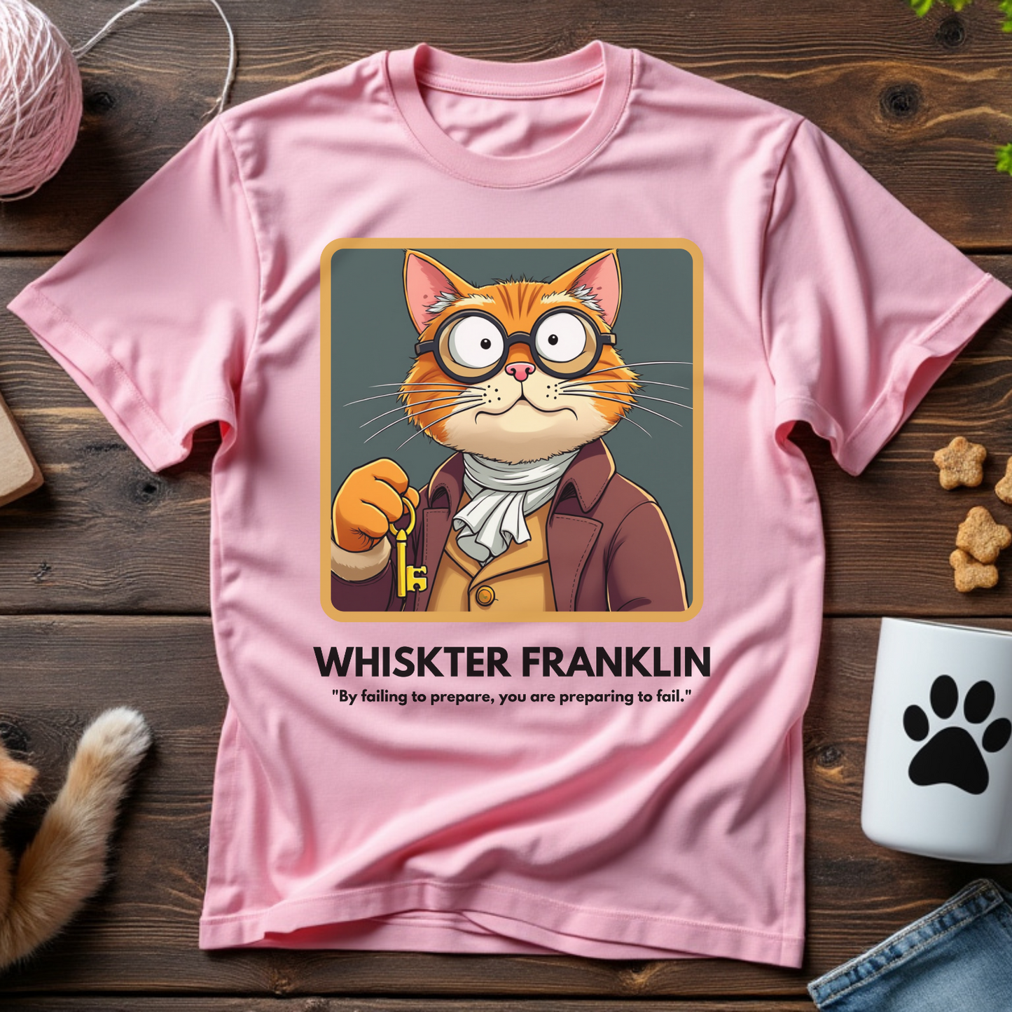 Whisker Franklin Tee