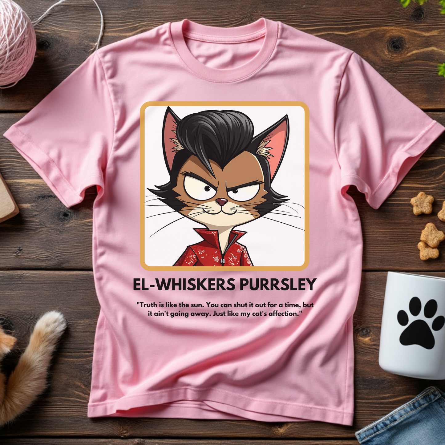 El-Whiskers Purrsley Tee
