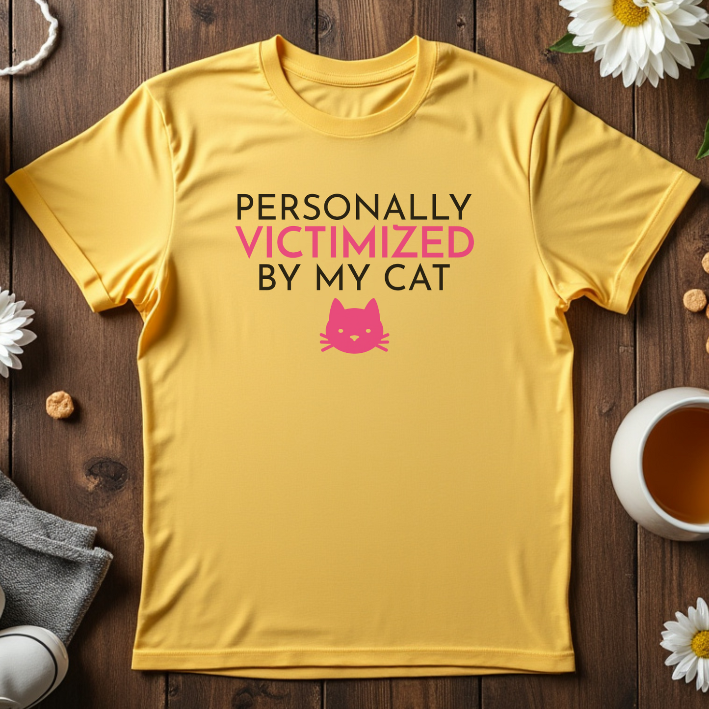 Personally Victimized By My Cat Unisex Tee