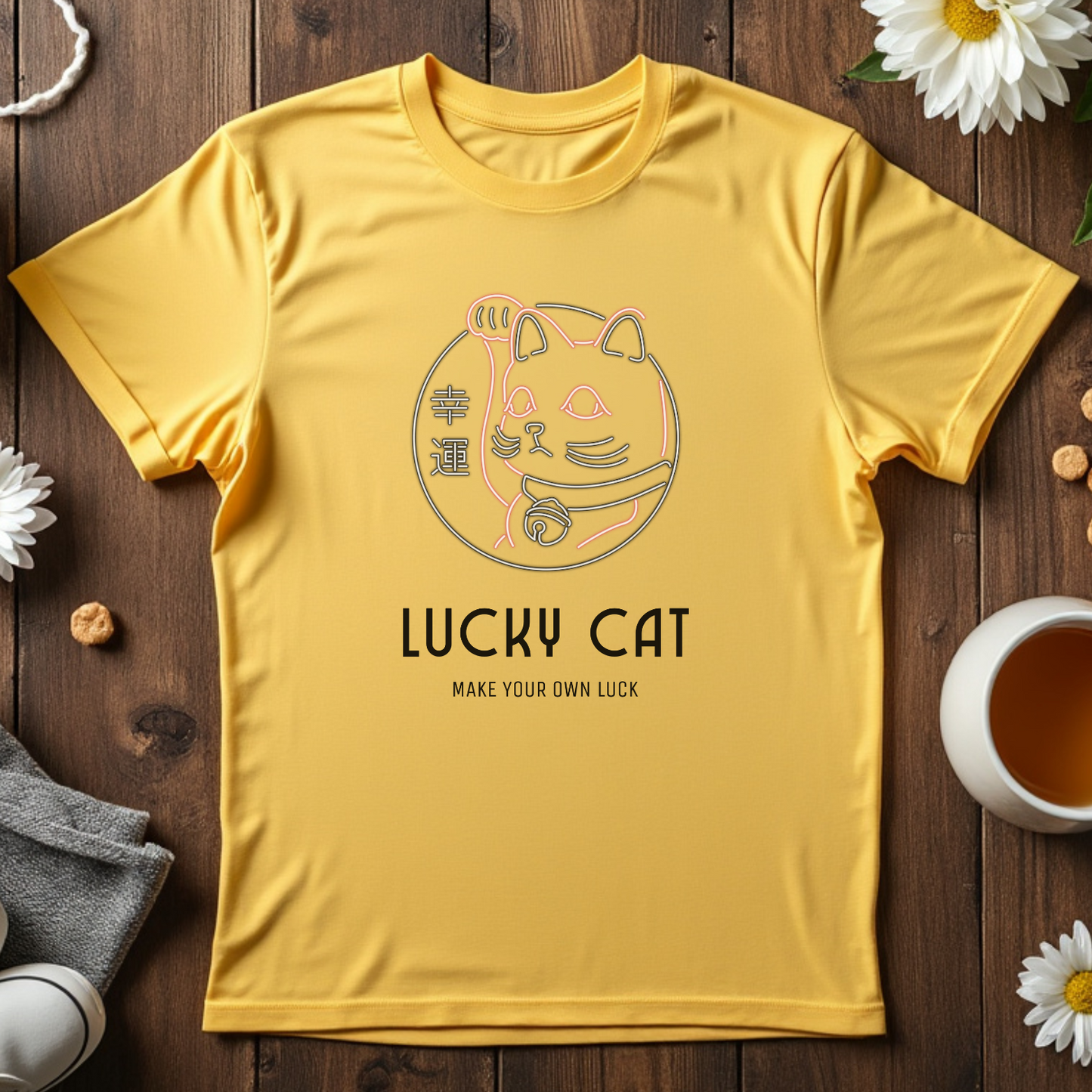 Lucky Cat Unisex Tee