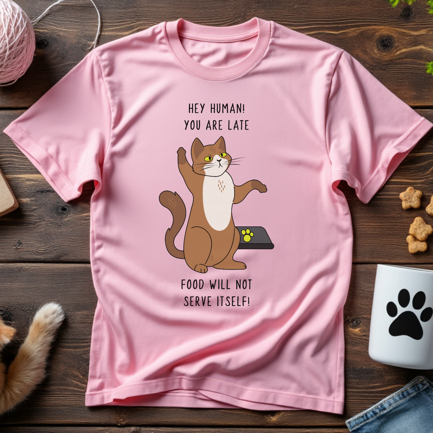 Hey Human, You Are Late Unisex Tee