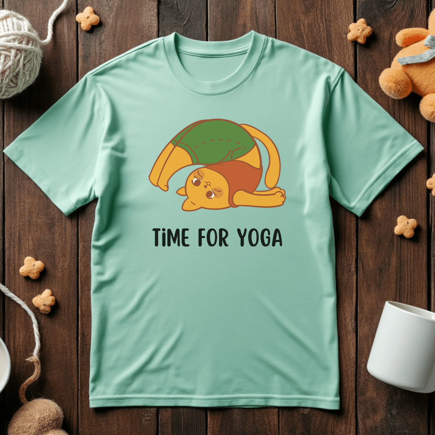Cat-asana Tee