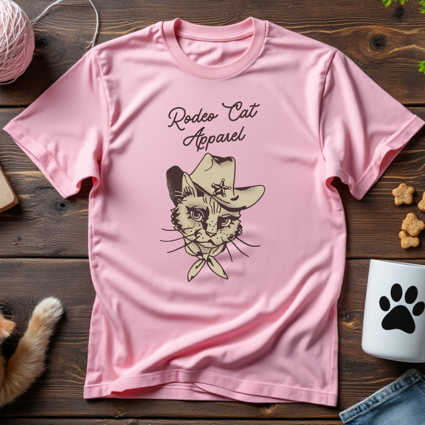 Rodeo Cat Apparel Unisex Tee