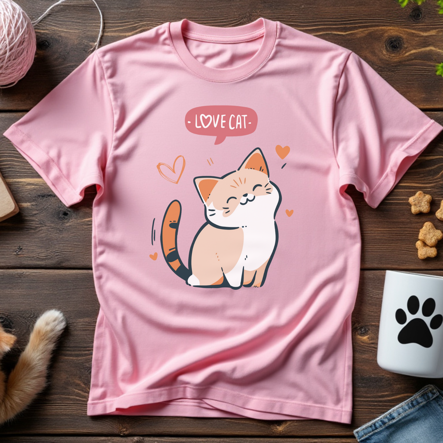Love Cat Unisex Tee