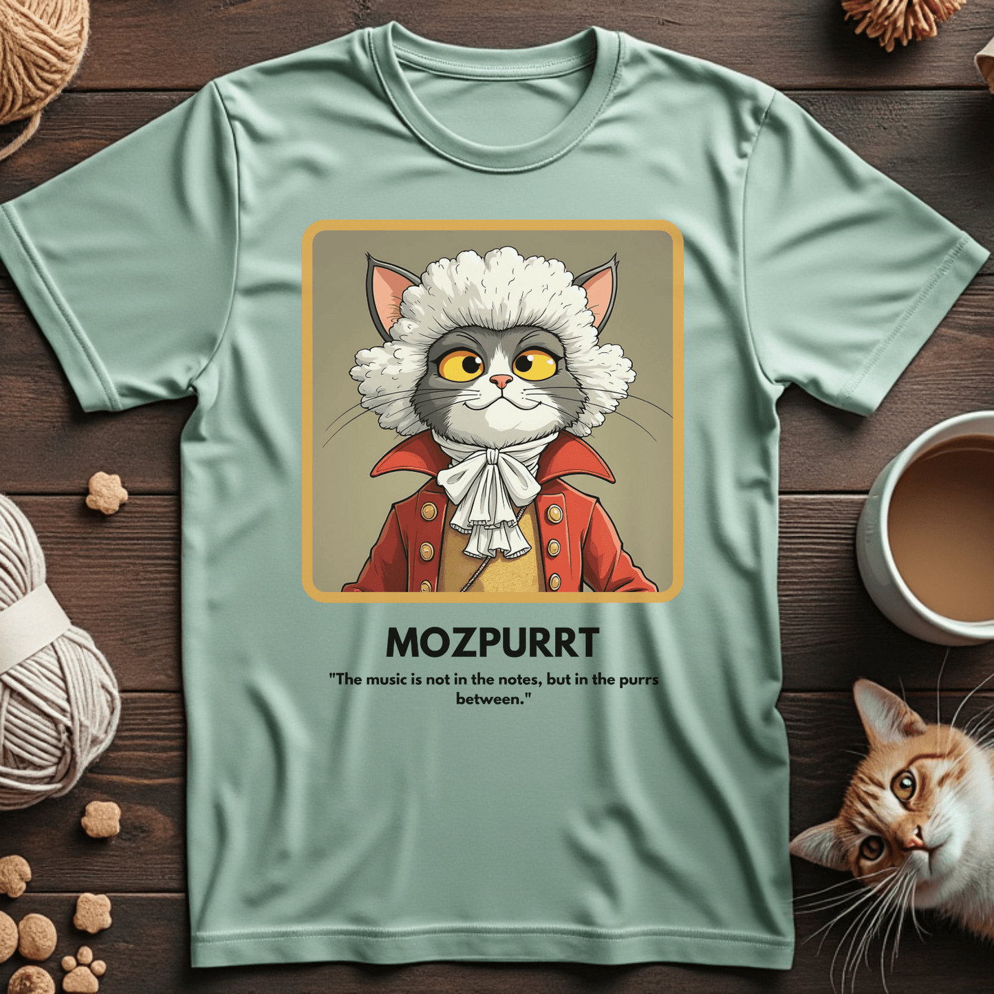 Mozpurrt Tee