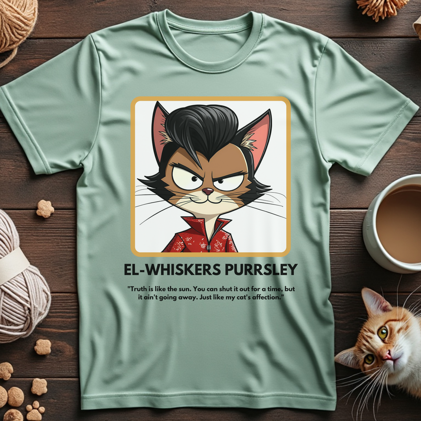 El-Whiskers Purrsley Tee