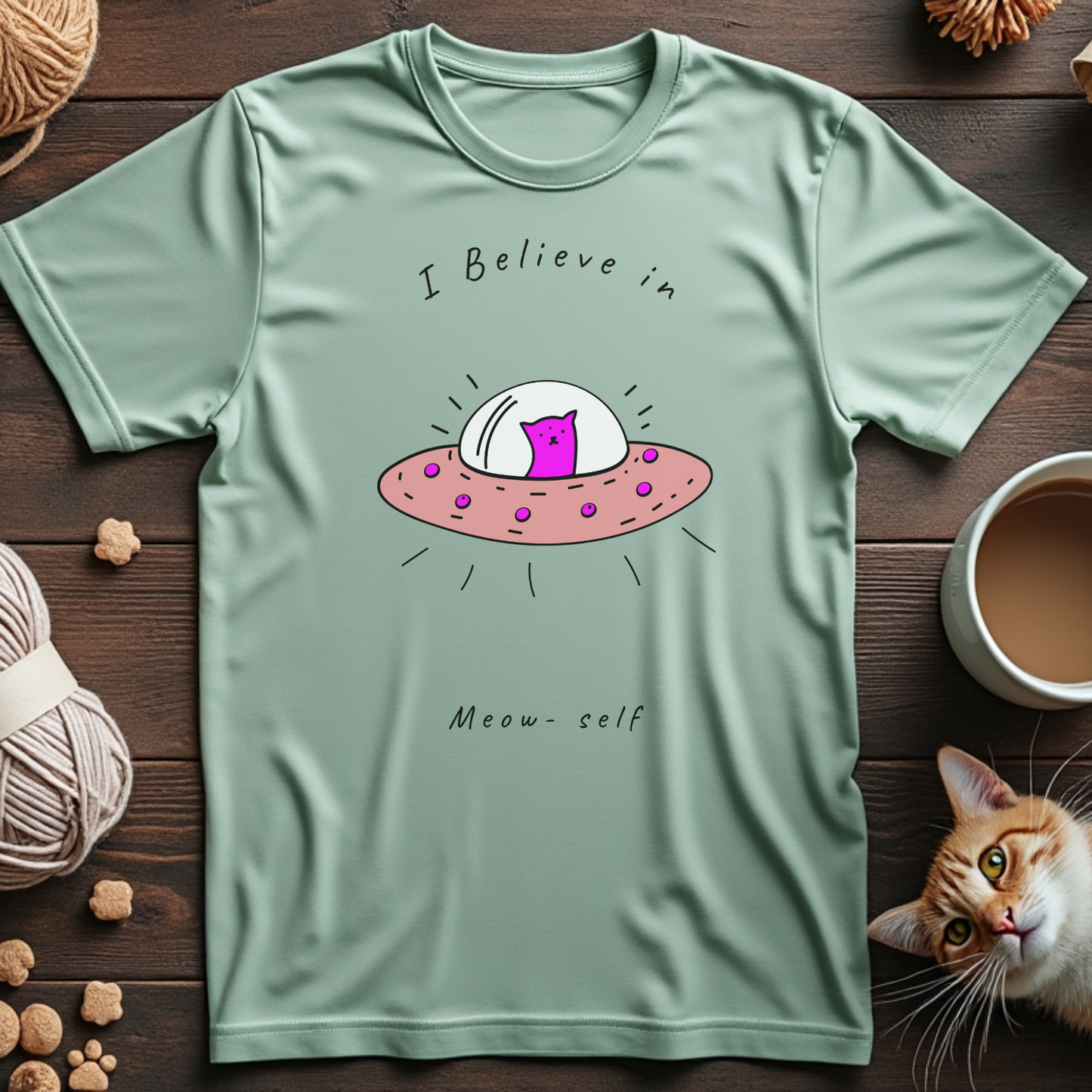 I Believe in Meow-self Tee