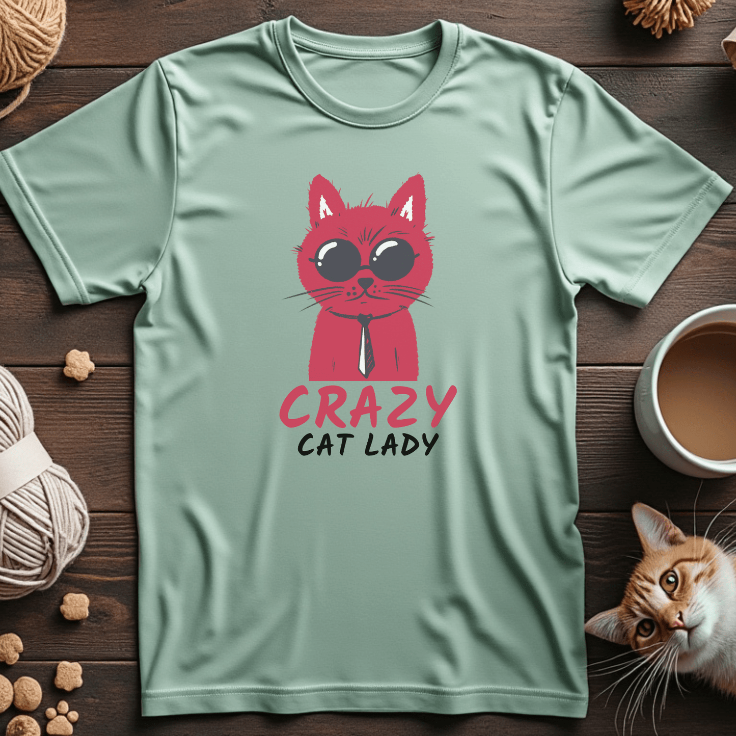 Crazy Cat Lady Tee