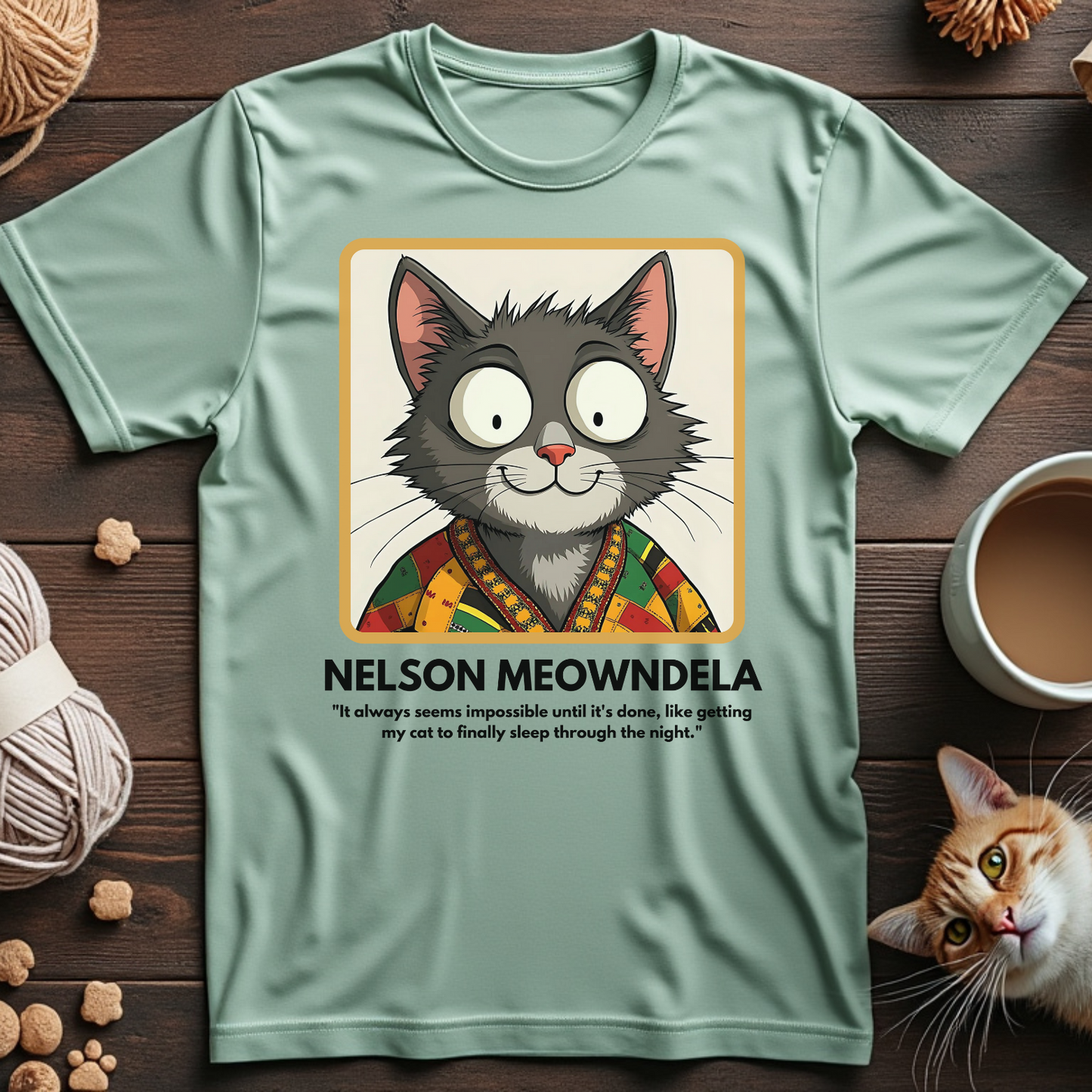Nelson Meowndela Unisex Tee