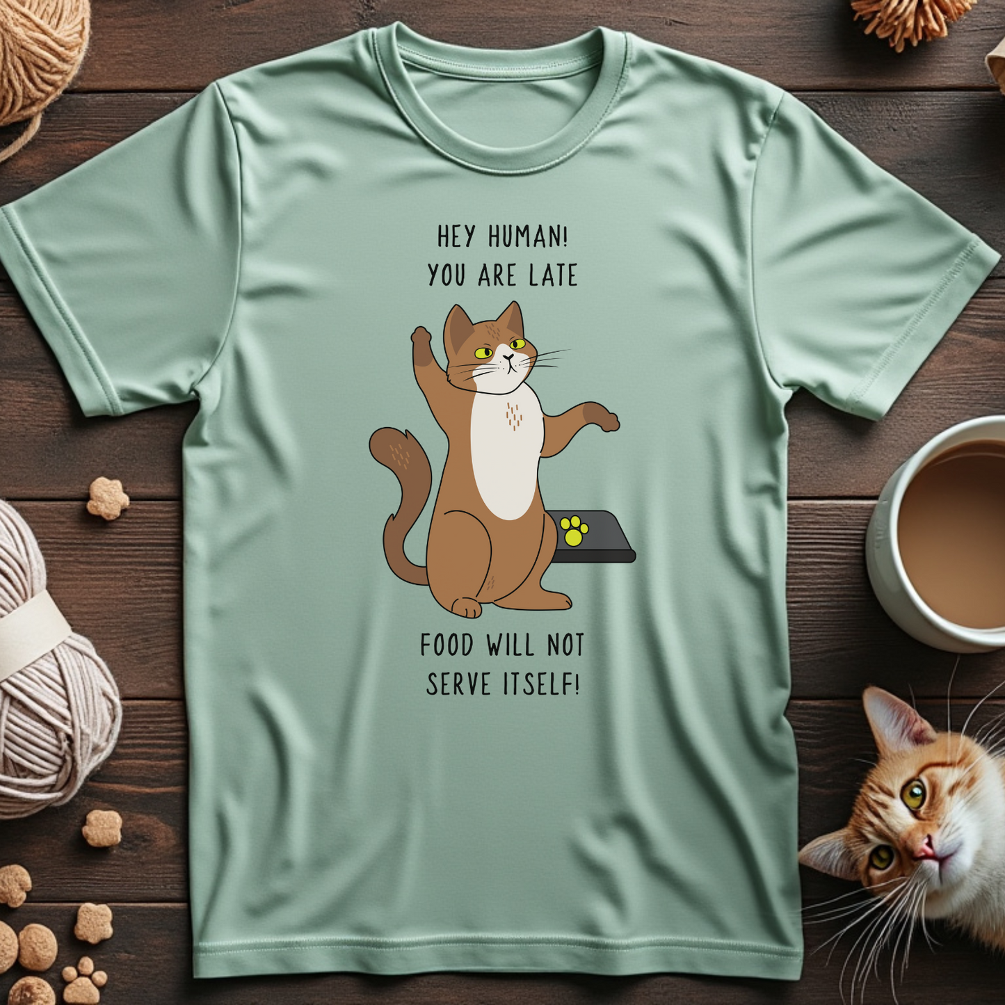 Hey Human, You Are Late Unisex Tee