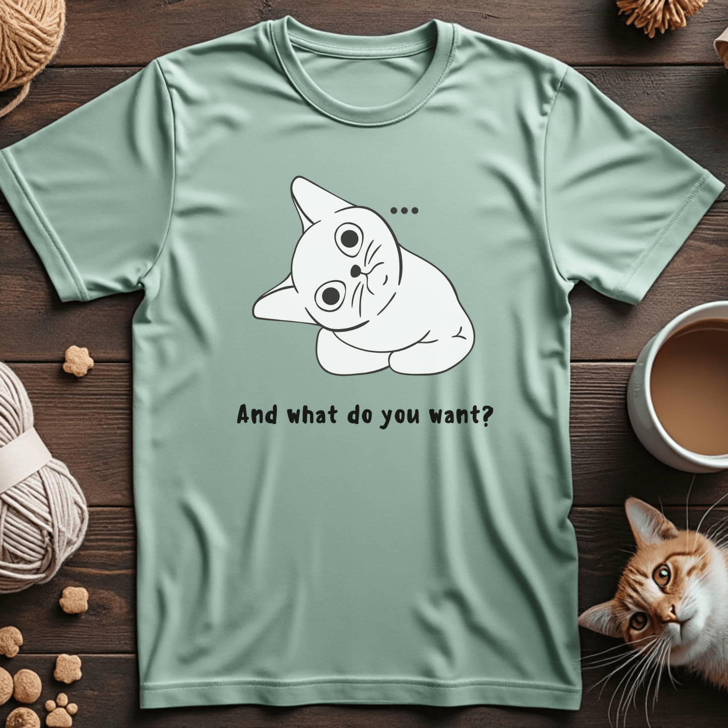 Curious Cat Unisex Tee