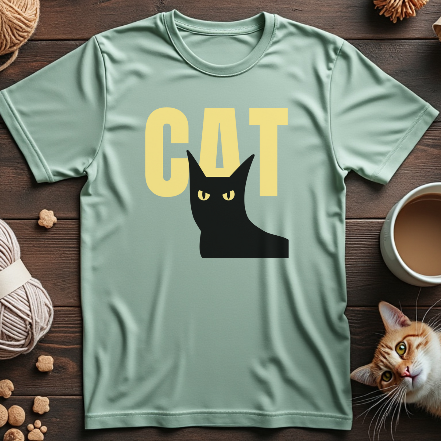Minimalist Cat Unisex Tee
