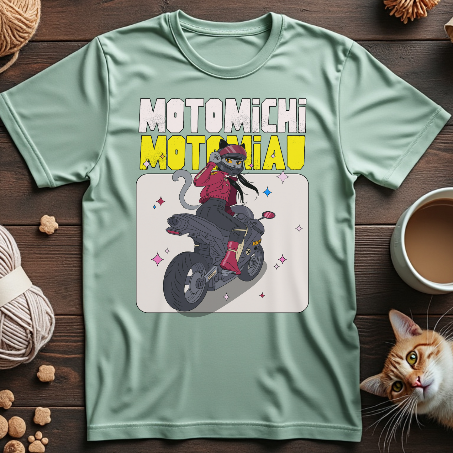 Motomichi Cat Rider Unisex Tee