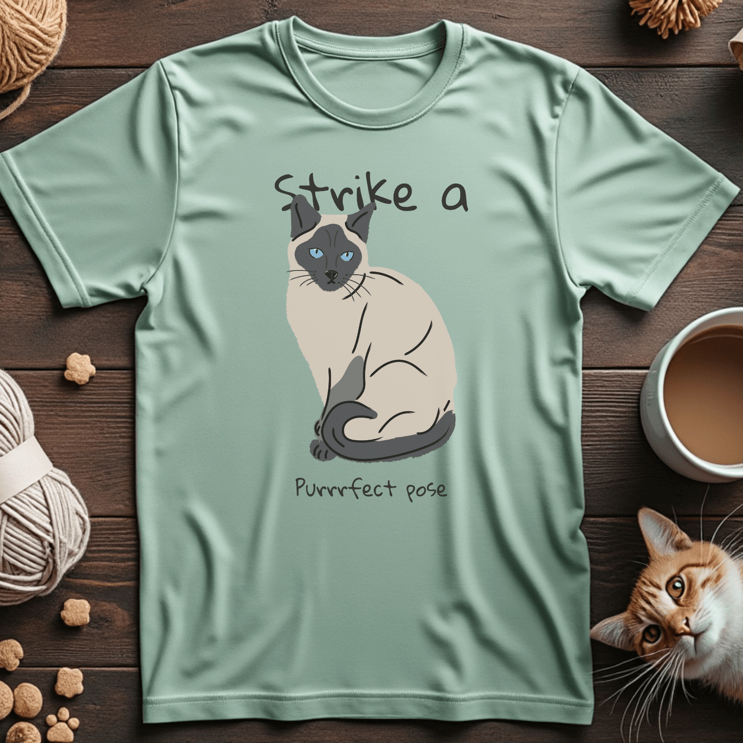 Cat-asana Pose Tee