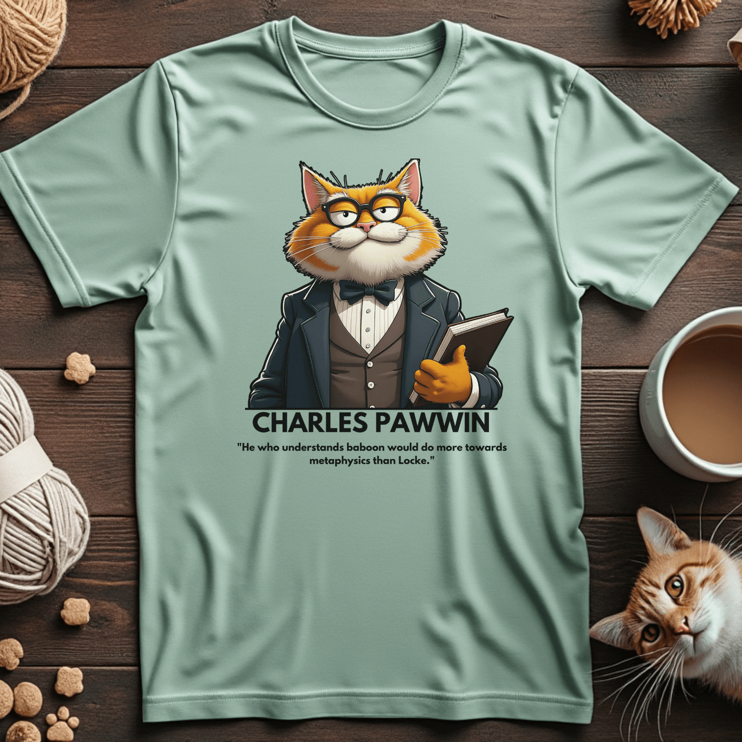 Charles Pawwin Scholarly Tee
