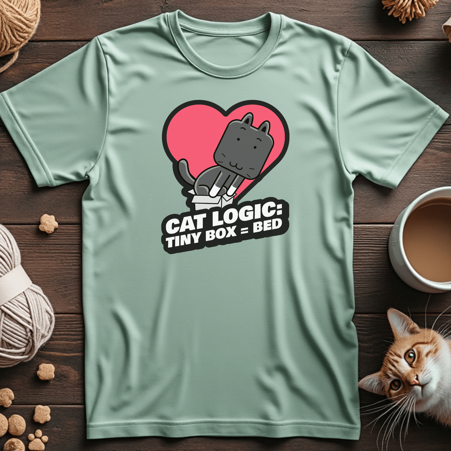 Cat Logic Tee